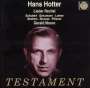: Hans Hotter - Lieder Recital, CD
