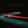 Text: "AN UNFOLDING OF MIRACLES", "nick fletcher". Rote Lichtspuren zeichnen eine Kurve auf einer nächtlichen Straße.
