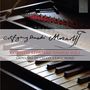 "Complete Keyboard Sonatas Vol.1, Giovanni De Cecco, Clavichord" auf Klaviertastatur mit Saiten. Logo oben rechts.