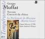Georg Muffat: Concerti da Chiesa in D,G,G, CD