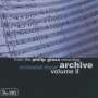Philip Glass: Philip Glass Recording Archive Vol.2 - Orchestermusik, CD