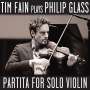Philip Glass: Partita für Violine solo, CD