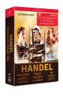 Georg Friedrich Händel: 3 Opern-Gesamtaufnahmen (Glyndebourne), DVD,DVD,DVD,DVD,DVD