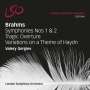 Johannes Brahms: Symphonien Nr.1 & 2, SACD,SACD