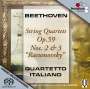 Ludwig van Beethoven: Streichquartette Nr.8 & 9, SACD
