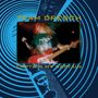 Text: "TEAM DRESCH", "CAPTAIN MY CAPTAIN". Im Hintergrund eine Person mit E-Gitarre und dynamischer blau-schwarze Muster.