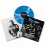 „Kontra K“, „Porzellan – The Classic“. Ein blaues Vinyl mit einem schwarz-weißem Bild von Männern mit Musikinstrumenten.