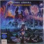 Text: "Bobby Kimball - Mysterious Sessions", "Limited Edition". Fantastische Landschaft mit leuchtenden Farben und kosmischen Motiven.