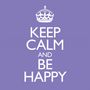 Keep Calm & Be Happy, CD