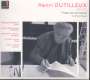Henri Dutilleux: Kammermusik mit Klavier "Youthful Pages", CD