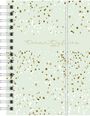 : rido/idé 7013102025 Taschenkalender Modell perfect/Technik I (2025) "Confetti"| 2 Seiten = 1 Woche| A6| 160 Seiten| PP-Einband| mint, Buch
