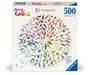 „Circle of Colors“, „UK NATIONALS 2026“. Runde Puzzle-Schachtel mit bunten Vögeln auf weißem Hintergrund.