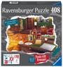 : Ravensburger Puzzle X Crime - Ein mörderischer Geburtstag - 406 Teile Puzzle-Krimispiel für 1-4 Spieler, SPL