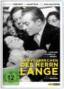 Jean Renoir: Das Verbrechen des Herrn Lange, DVD