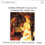 Georg Philipp Telemann: 7 Fantasien f.Violine solo, CD