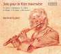 : Barthold Kuijken - Solo pour la flute traversiere, CD