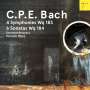 Carl Philipp Emanuel Bach: Symphonien Wq.183 Nr.1-4, CD