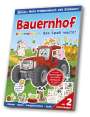 : Sticker-Übungsbuch - Bauernhof, Natur, Buch