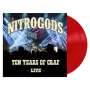 Nitrogods: Ten Years Of Crap - Live (Limited Edition) (Red Vinyl), LP,LP