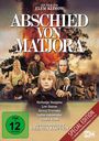 Poster: "Abschied von Matjora", ein Film von Elem Klimow, Special Edition. Menschen vor brennendem Hintergrund.