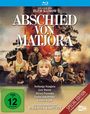 "Abschied von Matjora" ist der Titel. Eine Gruppe von Menschen steht vor brennenden Bäumen. FSK 12 in Grün.