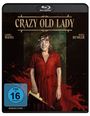 "Crazy Old Lady", Namen: Carmen Maura, Daniel Hendler. Frau in rotem Kleid mit Kettensäge, blutiger Hintergrund. FSK 16.