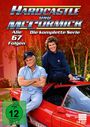 "Hardcastle und McCormick", "Alle 67 Folgen", "Die komplette Serie", FSK 12 Logo; zwei Männer auf einem roten Auto.