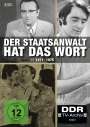 Horst Zaeske: Der Staatsanwalt hat das Wort Box 2: 1971-1975, DVD,DVD,DVD