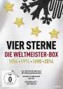 Mario Morra: Vier Sterne: Die Weltmeister-Box - 1954/1974/1990/2014, DVD,DVD,DVD,DVD,DVD
