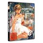 „Fanny Hill auf Schwedisch“, DVD-Cover, Frau in weißem Kleid, rote Warnung „Nicht freigegeben unter 18 Jahren“.