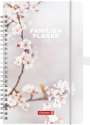 : Brunnen 1070290025 Buchkalender Familienplaner (2025) "Blossom"| 2 Seiten = 1 Woche| A5| 192 Seiten| Hardcover| bunt, Buch