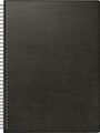 : Brunnen 1078101905 Buchkalender Modell 781 (2025)| 2 Seiten = 1 Woche| A4| 144 Seiten| Kunststoff-Einband| schwarz, Buch