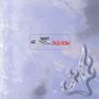 „40 YEARS the best of SKID ROW“ in einem rechteckigen Rahmen, darunter abstrakte, flammenartige Silberformen.