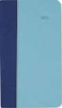 : Taschenkalender Premium Air blau-azur 2023 - Büro-Kalender 9x15,6 cm - 1 Woche 2 Seiten - 128 Seiten - mit weichem Tucson-Einband - Alpha Edition, Buch