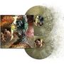 "Voodoo Ranger" in roter Schrift unten; Schaurige Kreatur, Arme erhoben, Apokalypse-Stil. Zwei goldene Schallplatten daneben.