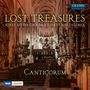 "Lost Treasures. Werke aus der Chorbibliothek St. Marien Lübeck. Canticorum." Innenansicht einer prächtigen Kirche.