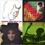 "Tomorrow Hideo Ichikawa Trio", "All Right!", "GATHERING", jazziger Stil, Illustrationen und Foto von Musikern.