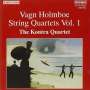Vagn Holmboe: Streichquartette Nr.1,3,4, CD