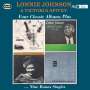 Lonnie Johnson & Victoria Spivey: Four Classic Albums Plus, CD,CD