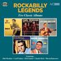 ROCKABILLY LEGENDS, Five Classic Albums. Featuring: Dale Hawkins, Carl Perkins, Bob Luman, Charlie Rich, Marvin Rainwater.