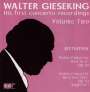 : Walter Gieseking - His first concerto recordings Vol.2, CD