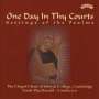 : Selwyn College Choir - One Day In Thy Courts, CD