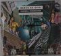 Text: "BANCO DE GAIA," "FAREWELL FERENGISTAN," "20TH ANNIVERSARY EDITION." Collage aus urbanen und futuristischen Szenen.