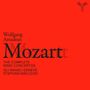 Text: Wolfgang Amadeus Mozart. THE COMPLETE WIND CONCERTOS. Gli Angeli Genève. Stephan MacLeod. Roter Hintergrund.
