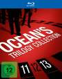 Steven Soderbergh: Ocean's Trilogy (Ocean's 11, Ocean's 12, Ocean's 13) (Blu-ray), BR,BR,BR,BR