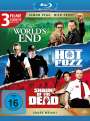 Edgar Wright: Cornetto Trilogie: The World's End / Hot Fuzz / Shaun of the Dead (Blu-ray), BR