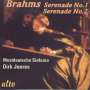 Johannes Brahms: Serenaden Nr.1 & 2, CD