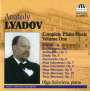 Anatoly Liadow: Sämtliche Klavierwerke Vol.1, CD