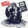 Text: "ALICE IN CHAINS", "BANG!", "THE FACELIFT TOUR". Illustration eines Gorillas mit einer Spielzeugpistole und Ketten.