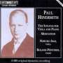 Paul Hindemith: Sonaten für Viola & Klavier, CD